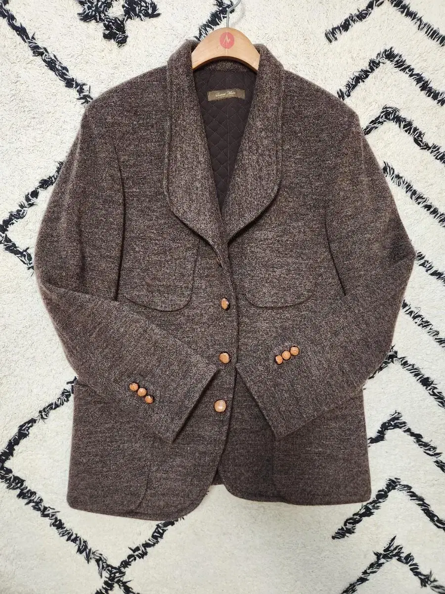 Secondmove Classic Wool Blazer Jacket