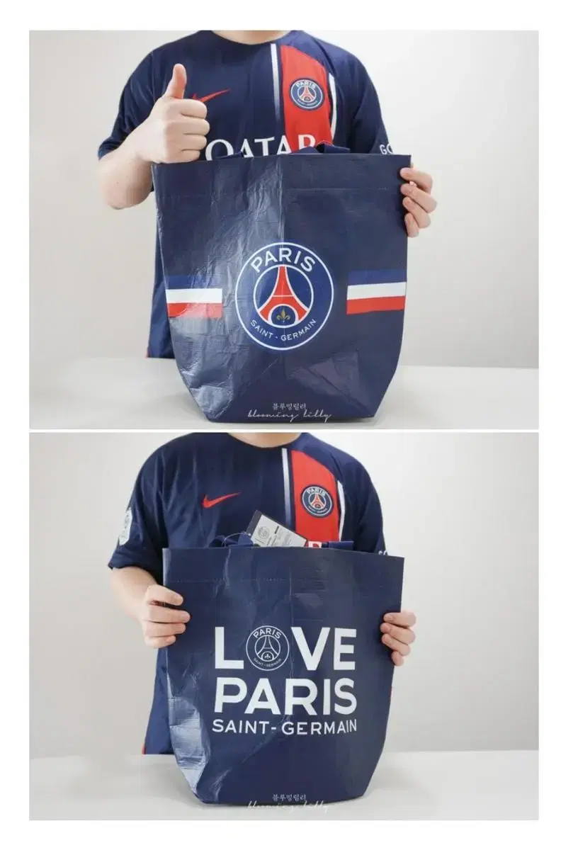 파리생제르망 파리바게트 리유저블백 에코백 가방 psg