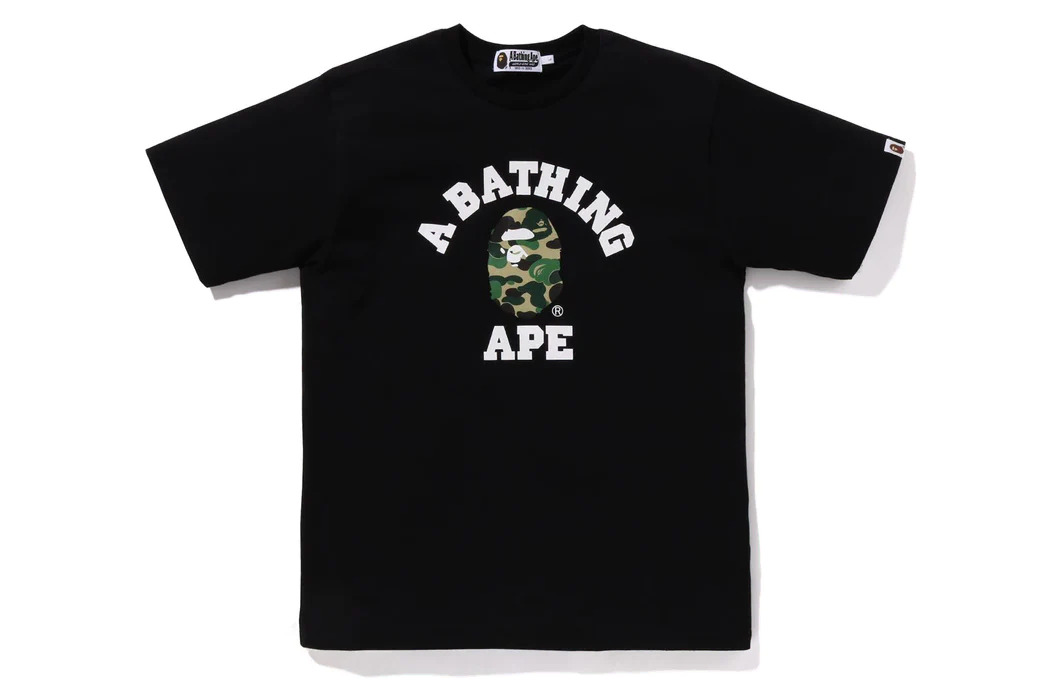 [Overseas] Vape ABC Camo College Organic Cotton Short Sleeve T-Shirt 24SS