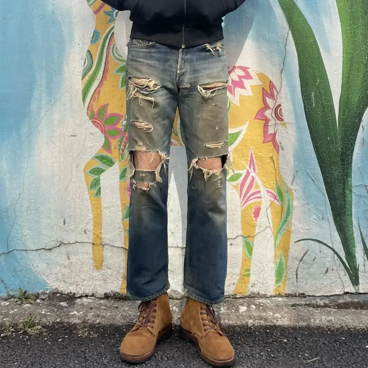 70s US LEVIS 501 big e selvedge