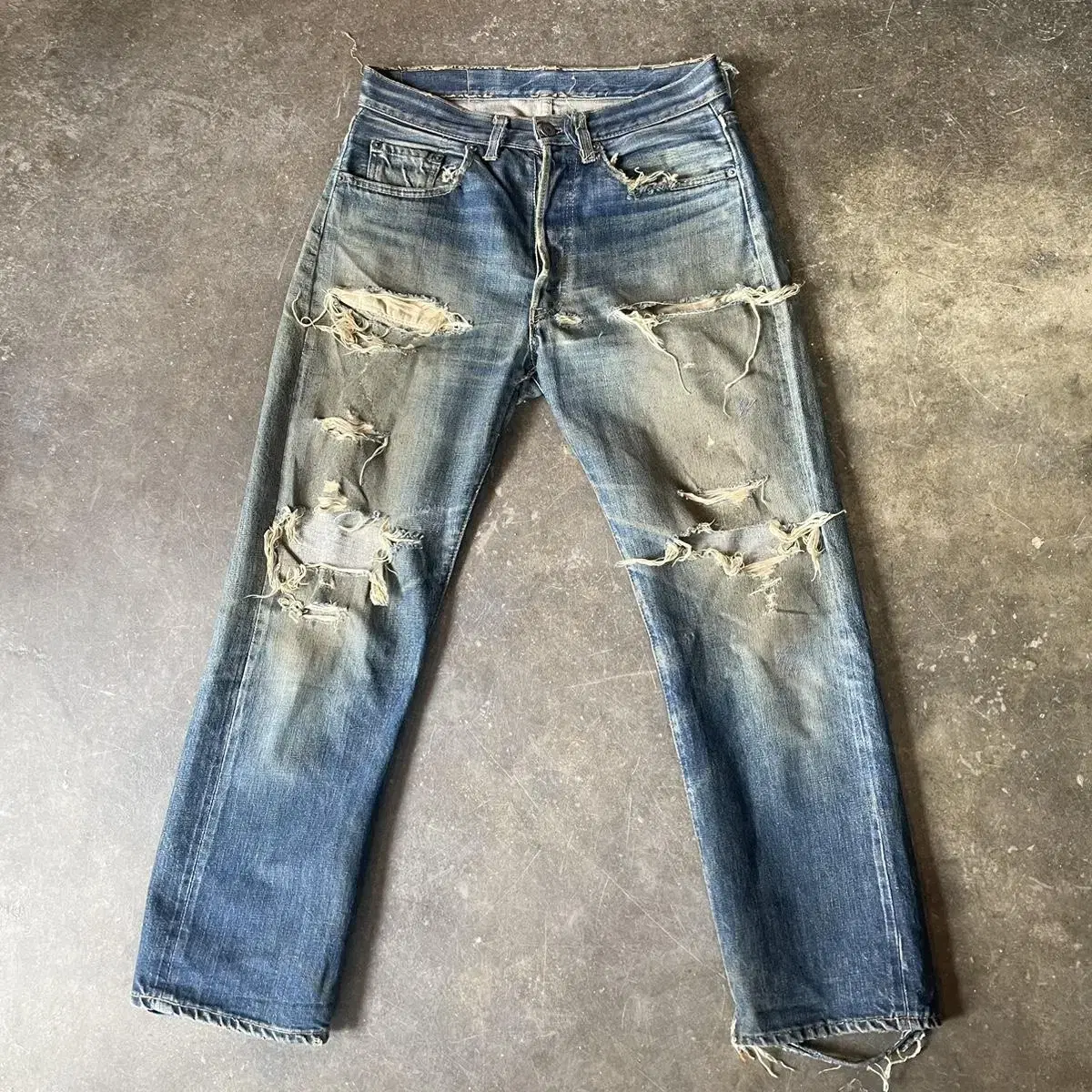 70s US LEVIS 501 big e selvedge