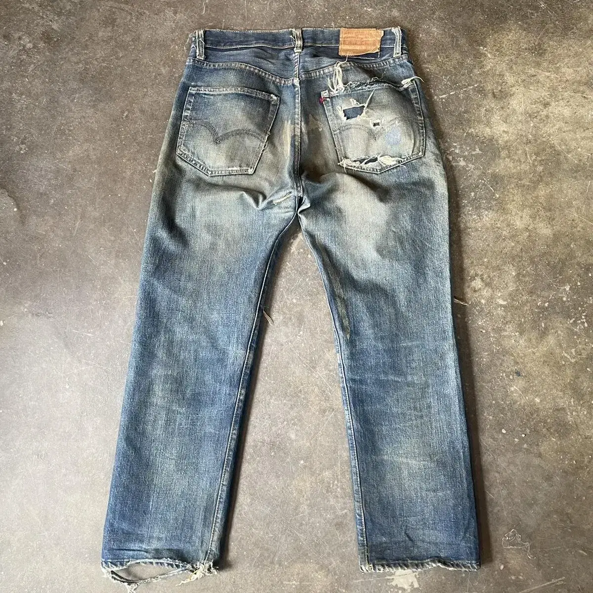 70s US LEVIS 501 big e selvedge