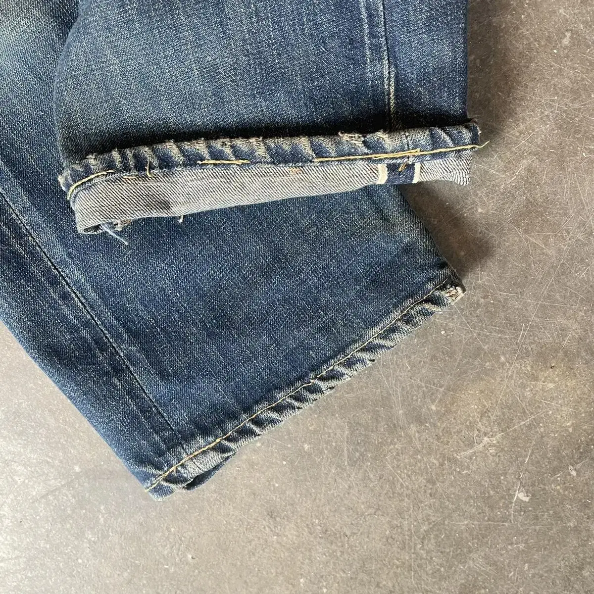 70s US LEVIS 501 big e selvedge