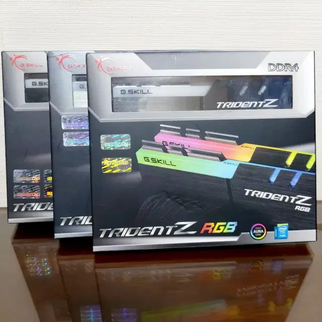 지스킬 DDR4 RGB 램 32기가 블랙