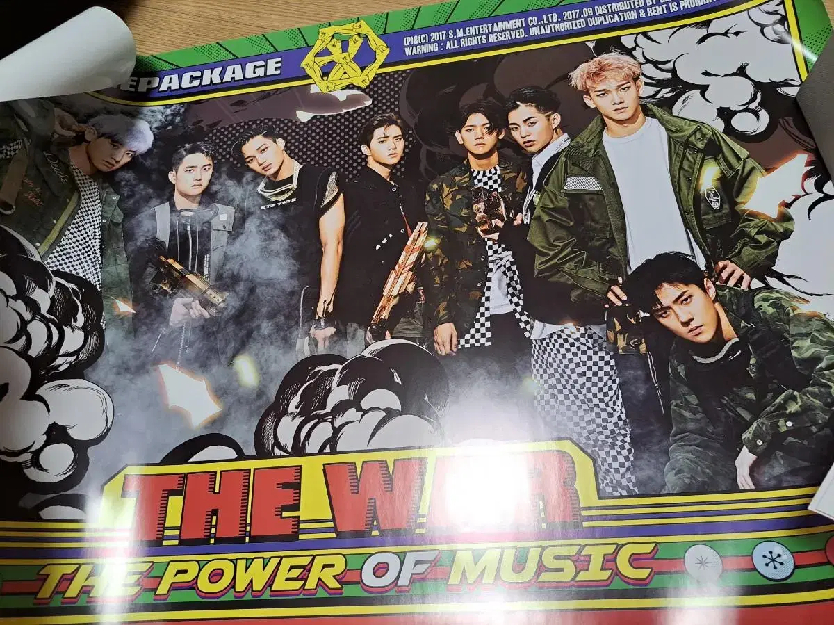 EXO poster Official - Power, Monster, Fourlife, Universe