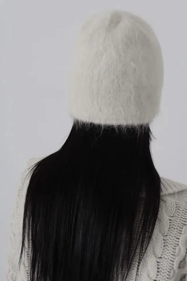 트리밍버드 Whole Garment Alpaca Beanie[Ivory]