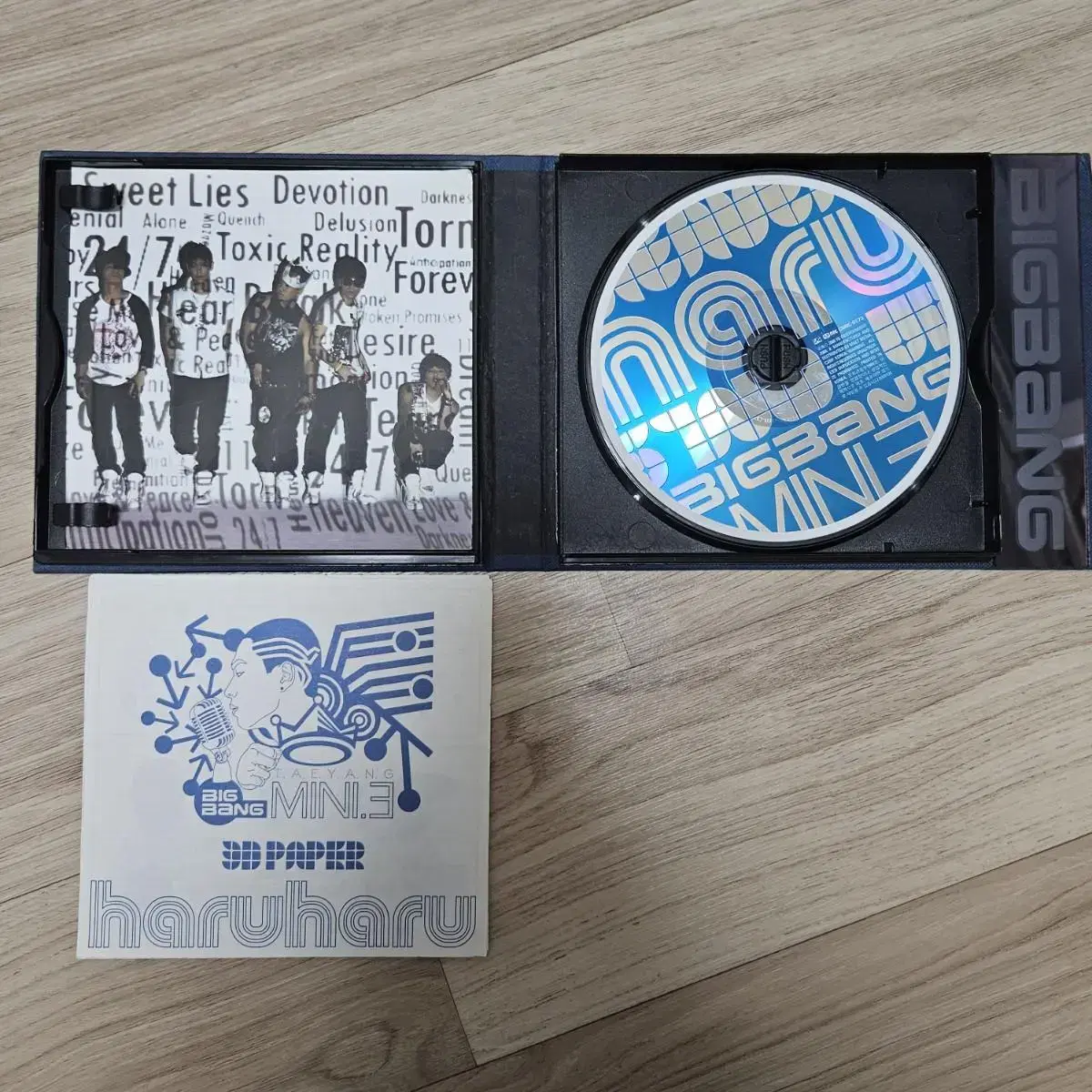 빅뱅 미니 3집 하루하루 CD