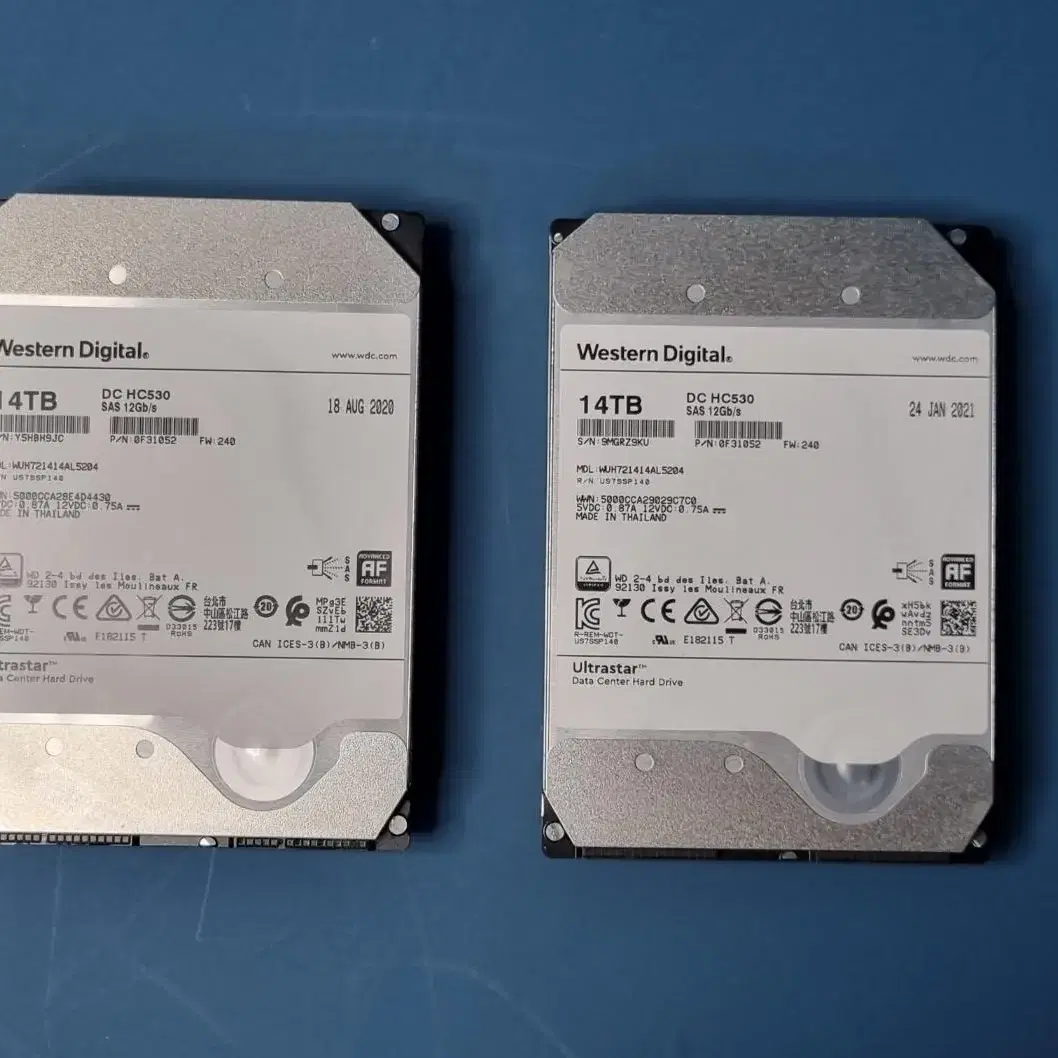 WD DC HC530 14TB SAS HDD 판매합니다.