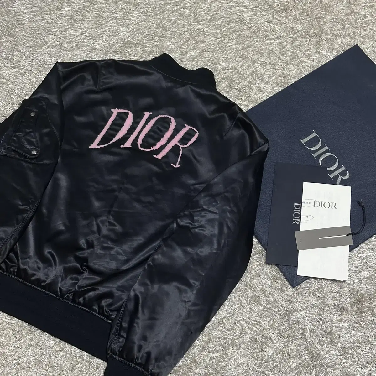 [rio] Dior X alex Foxton Saddle Bomber Jacket