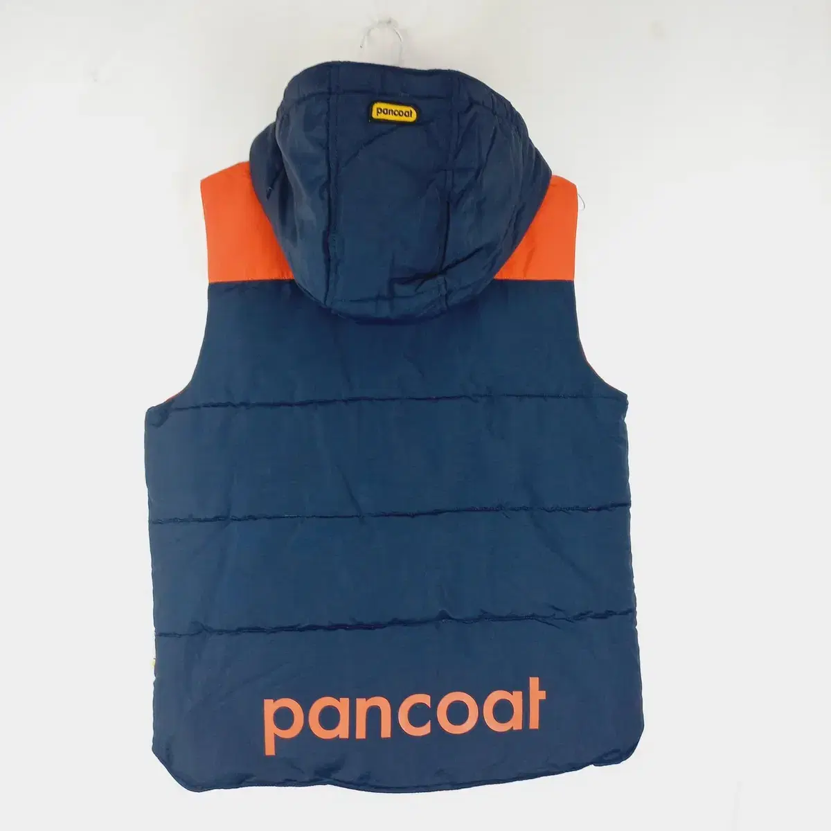 Pancoat 폴리 후드 패딩 조끼 (90)