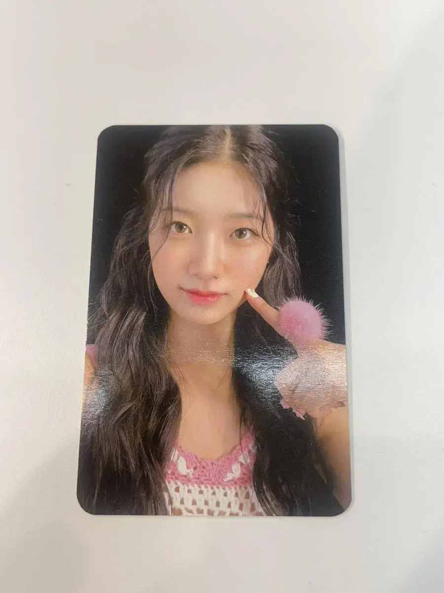 le sserafim kazuha blue dream media photocard wts