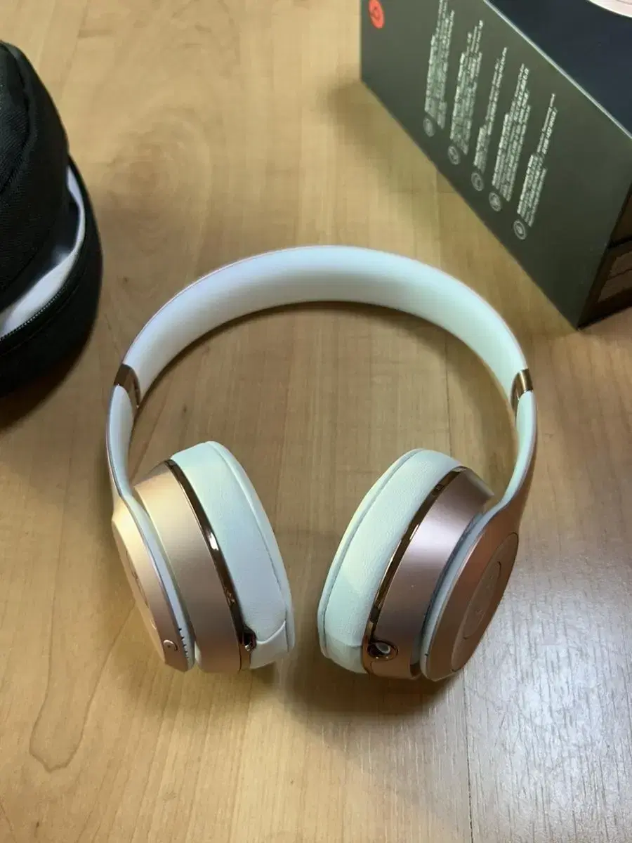 beats solo3 wireless 헤드셋 로즈골드