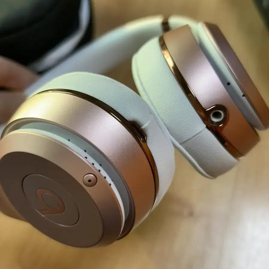 beats solo3 wireless 헤드셋 로즈골드