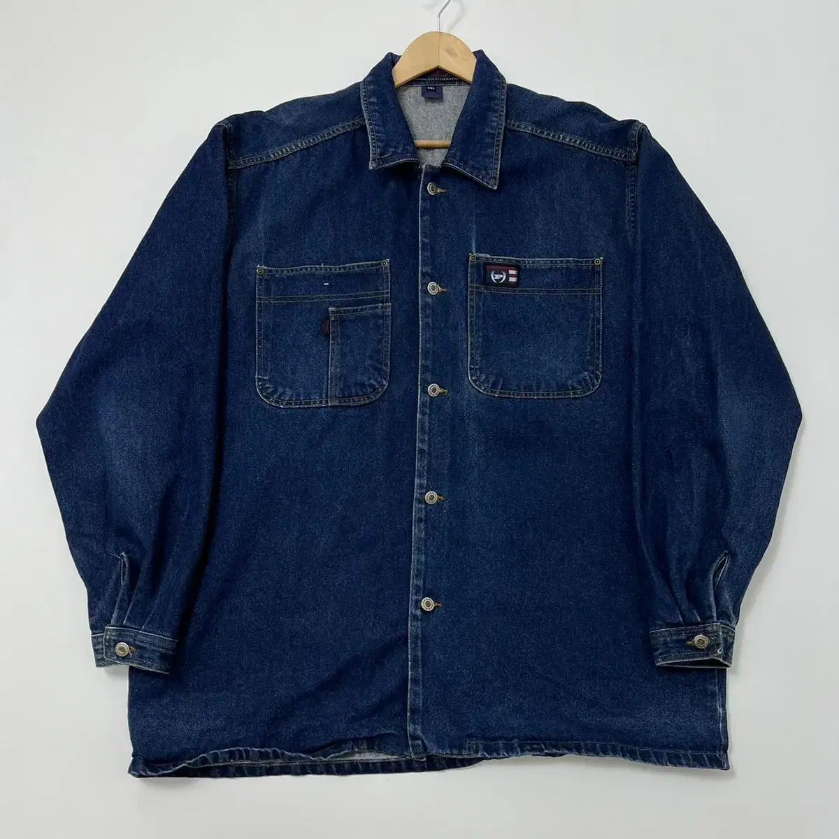 Phatfarm Hip Hop Old School Big Size Denim Jacket