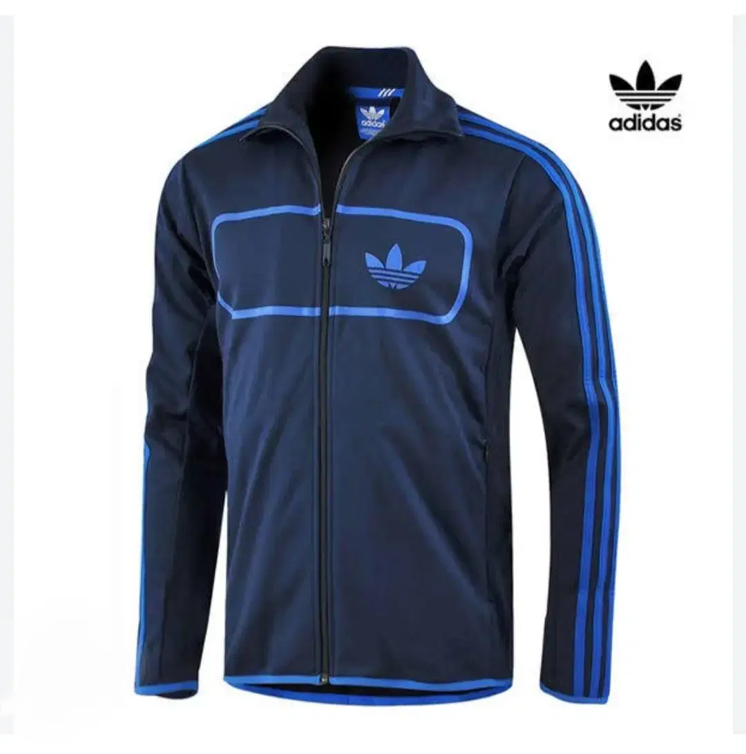 adidas Street Diver FirebirdST Navy Jersey Track Top 90