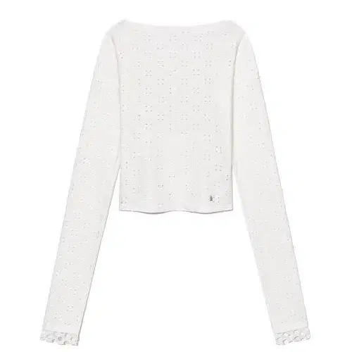 구해요)글로니 DEVON EYELET LONG SLEEVE (WHITE)