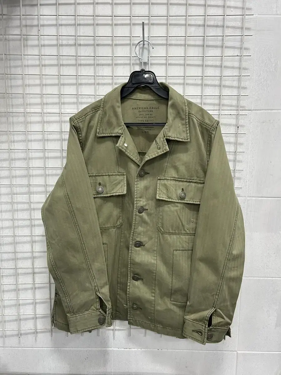 [American Eagle] Vintage Destroyed Work Jacket L