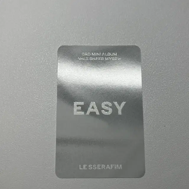 Easy 허윤진 포카