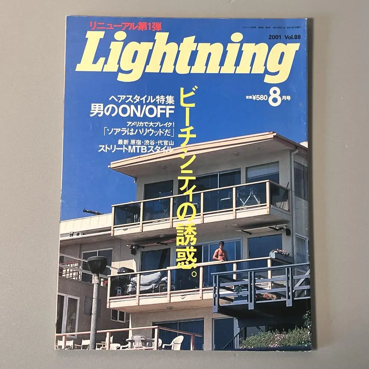 빈티지잡지 라이트닝 Lightning 2001-08 vol.88