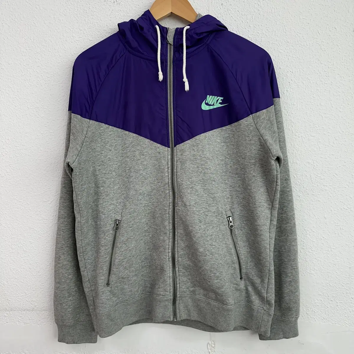 [L] Nike Overlay Fleece Brushed Windrunner Jacket 7851