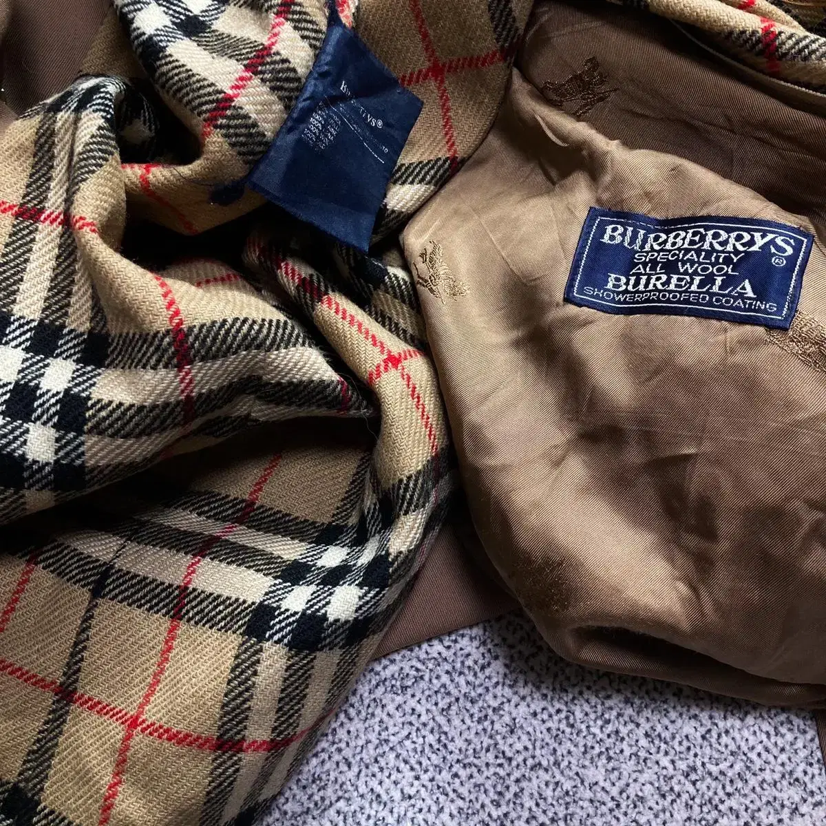 버버리 트렌치 코트 Burberry 영국판 맥 코트