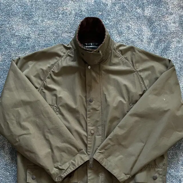 IN NOHERE Rain Jacket 바버자켓