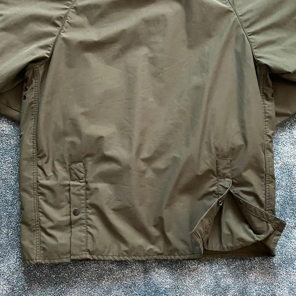 IN NOHERE Rain Jacket 바버자켓