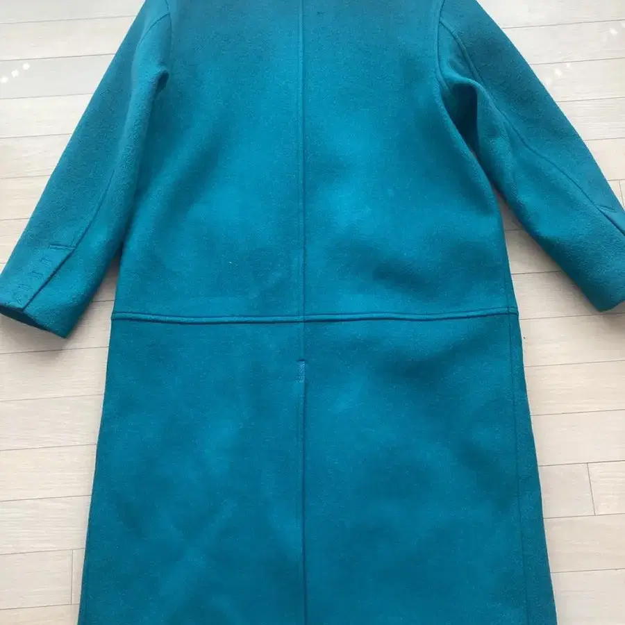 아더에러 Drop shoulder double coat Green