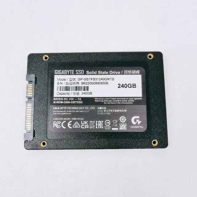 [리퍼] GIGABYTE SSD (240GB)