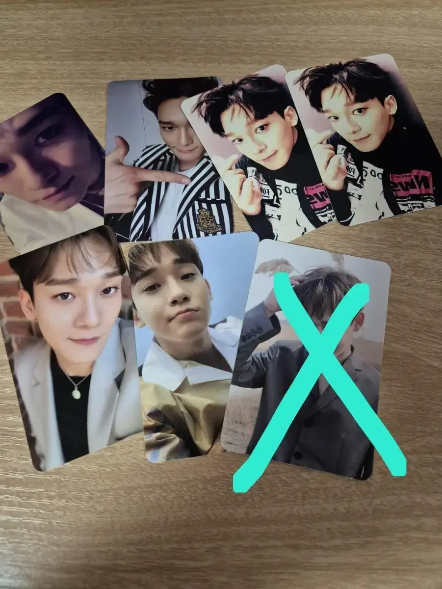 Exo chen photocard poka