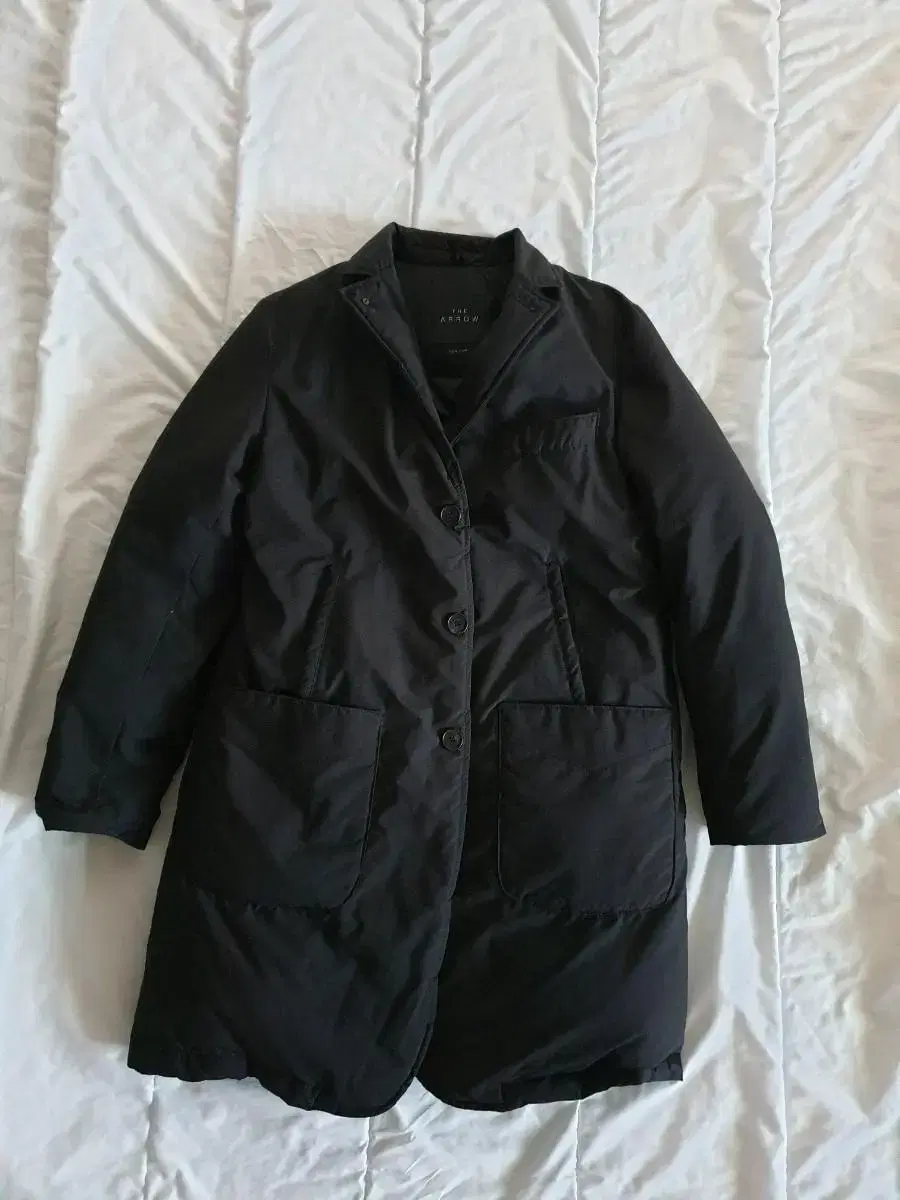 arrow Men's Duck down black luxury puffer coat size M