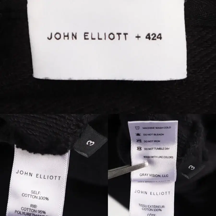 John Elliott x 424 fairfax 후드티