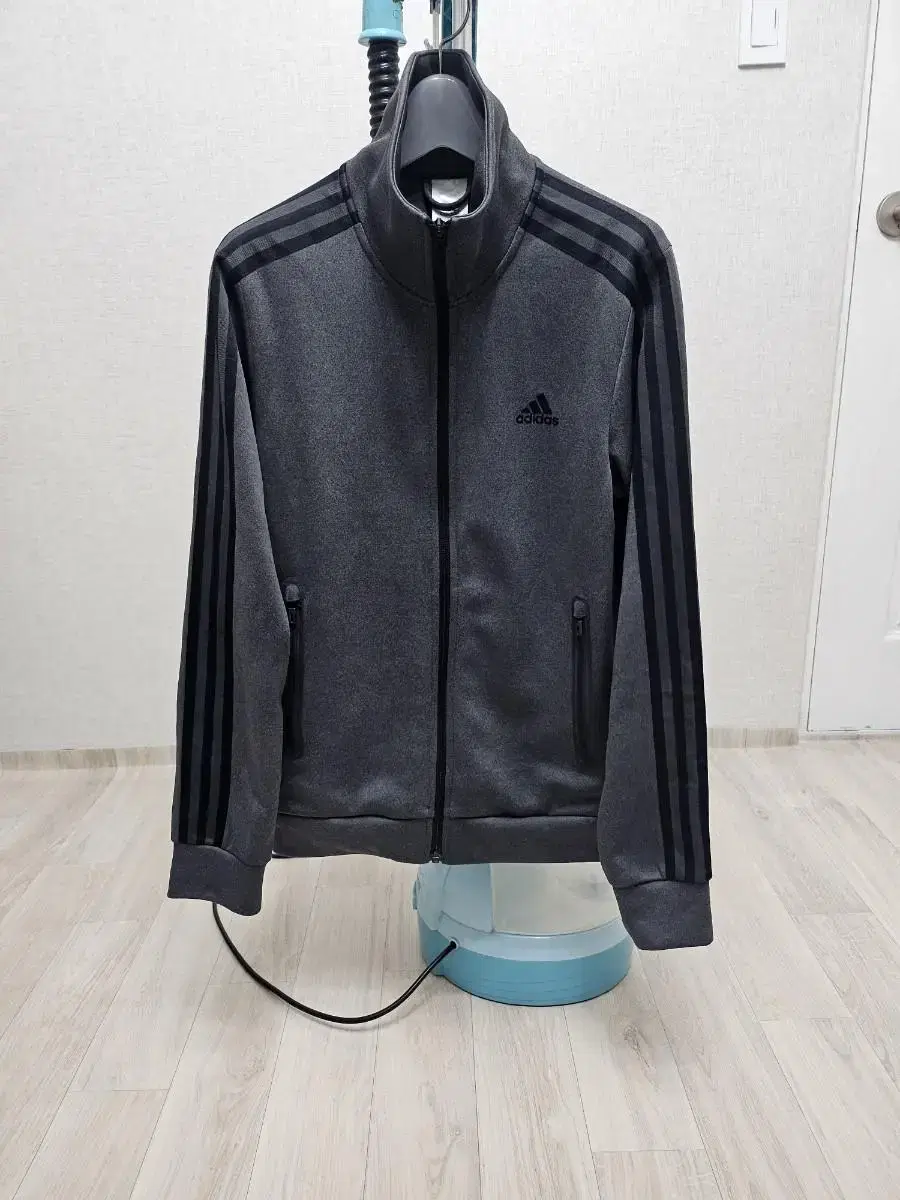 (100)adidas STC(Fishbowl) Essential NeoPlan [Gray-Black] Track Tops Jersey