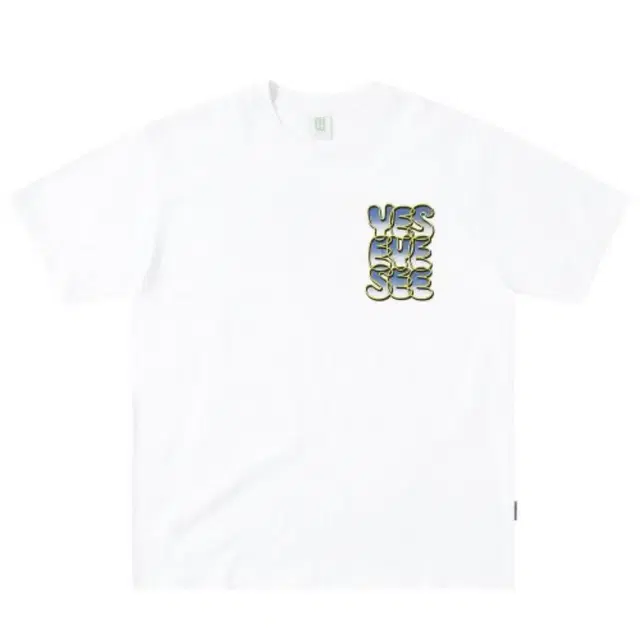 예스아이씨 VTG logo tee white S