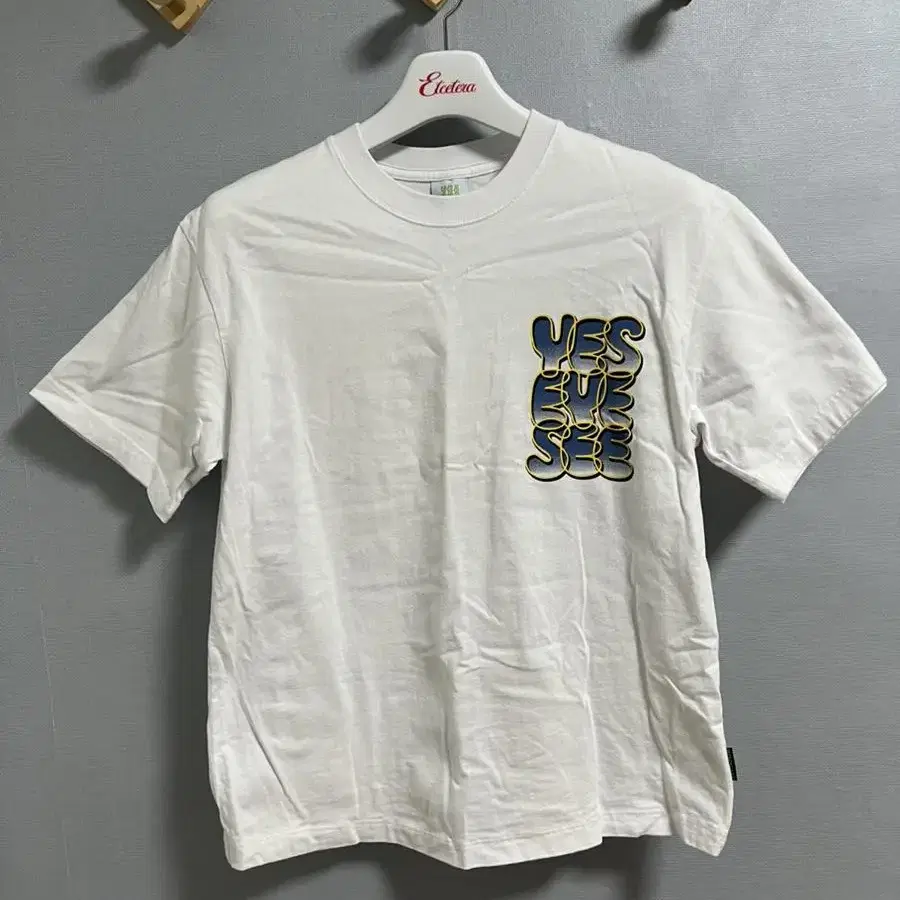 예스아이씨 VTG logo tee white S