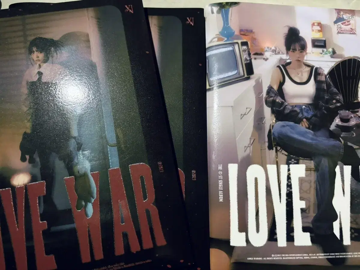 최예나 Love War 개봉앨범 판매 급처