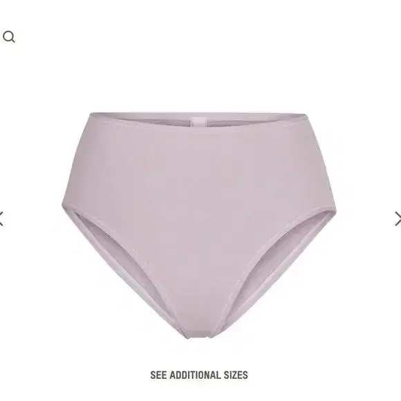 Skims cotton  jersey full brief xs iris