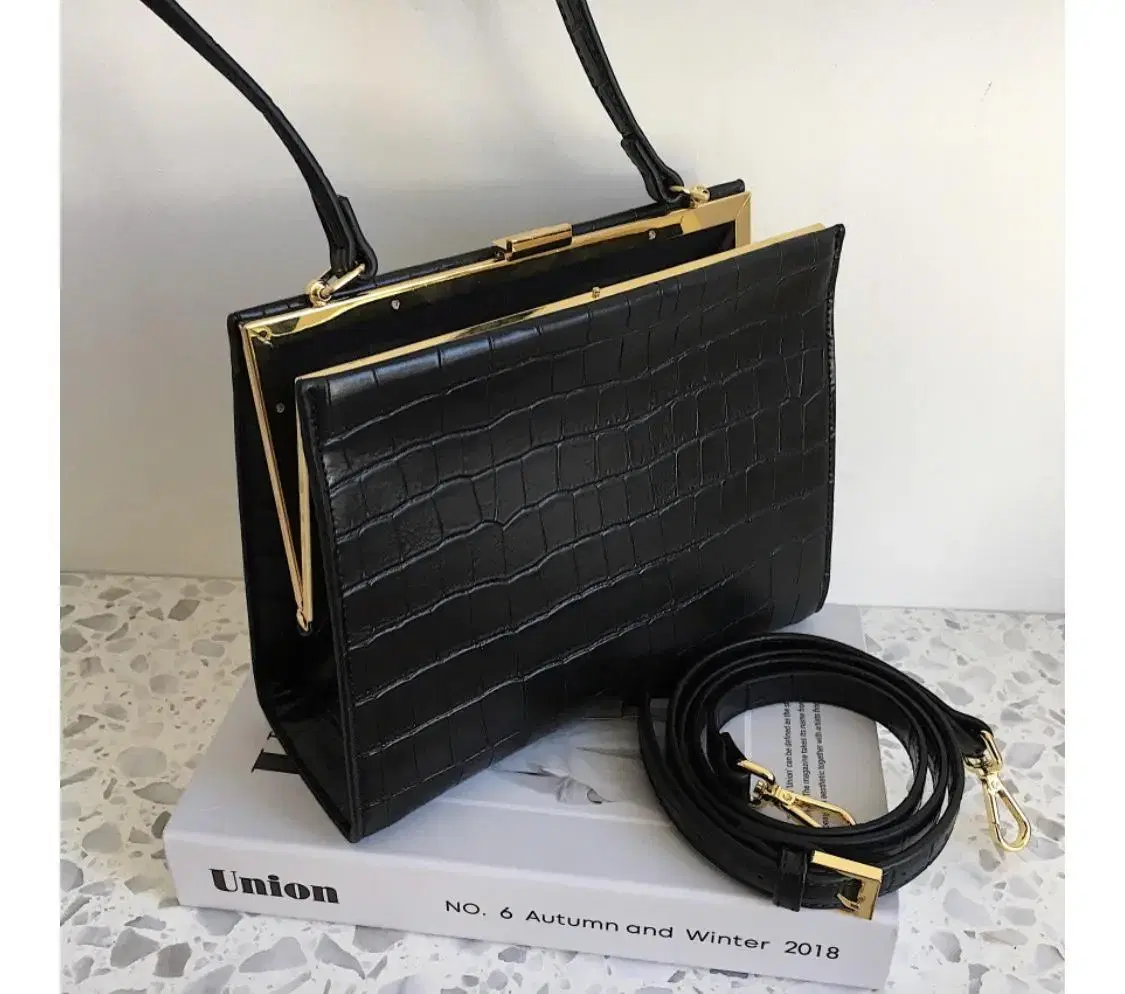 Black square bag