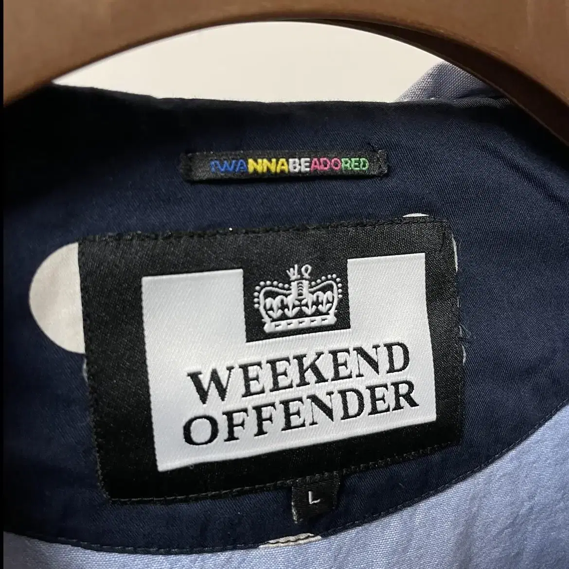 (L) Weekend Offender 폴카도트 멀티포켓 후드자켓