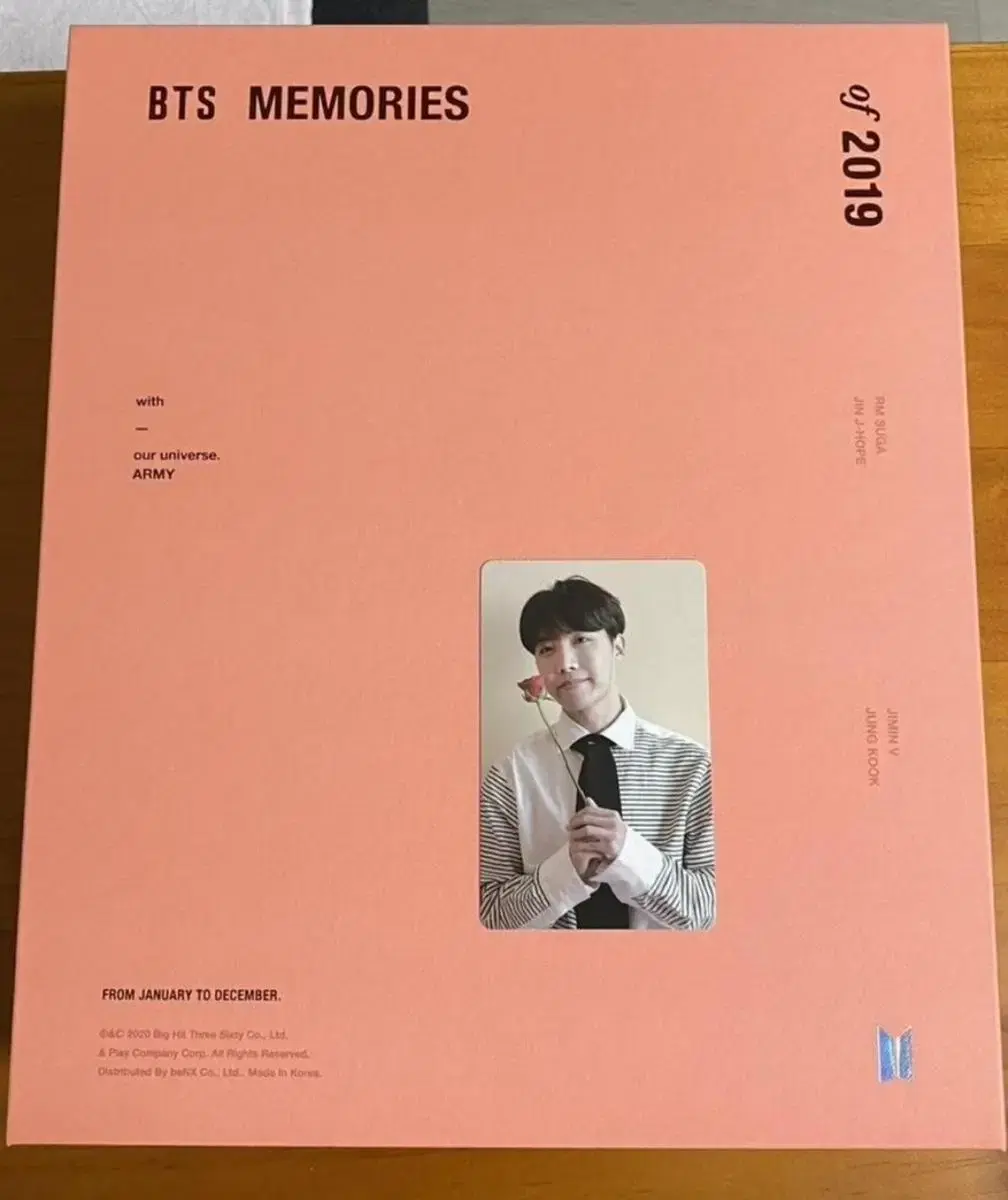 Bangtan 2019 Memories dvd DVD j-hope Full Night WTS