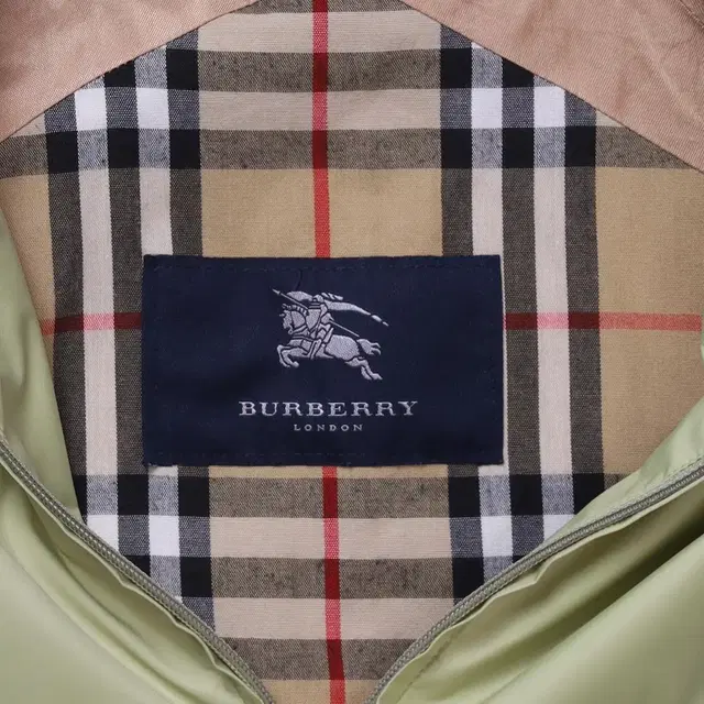 Burberry House Checkered Sleeve PolyCoat