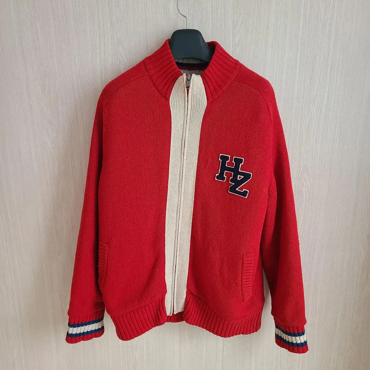 Hedges Heavy Knit Zip-up Jacket Sizes 100-105 C6753