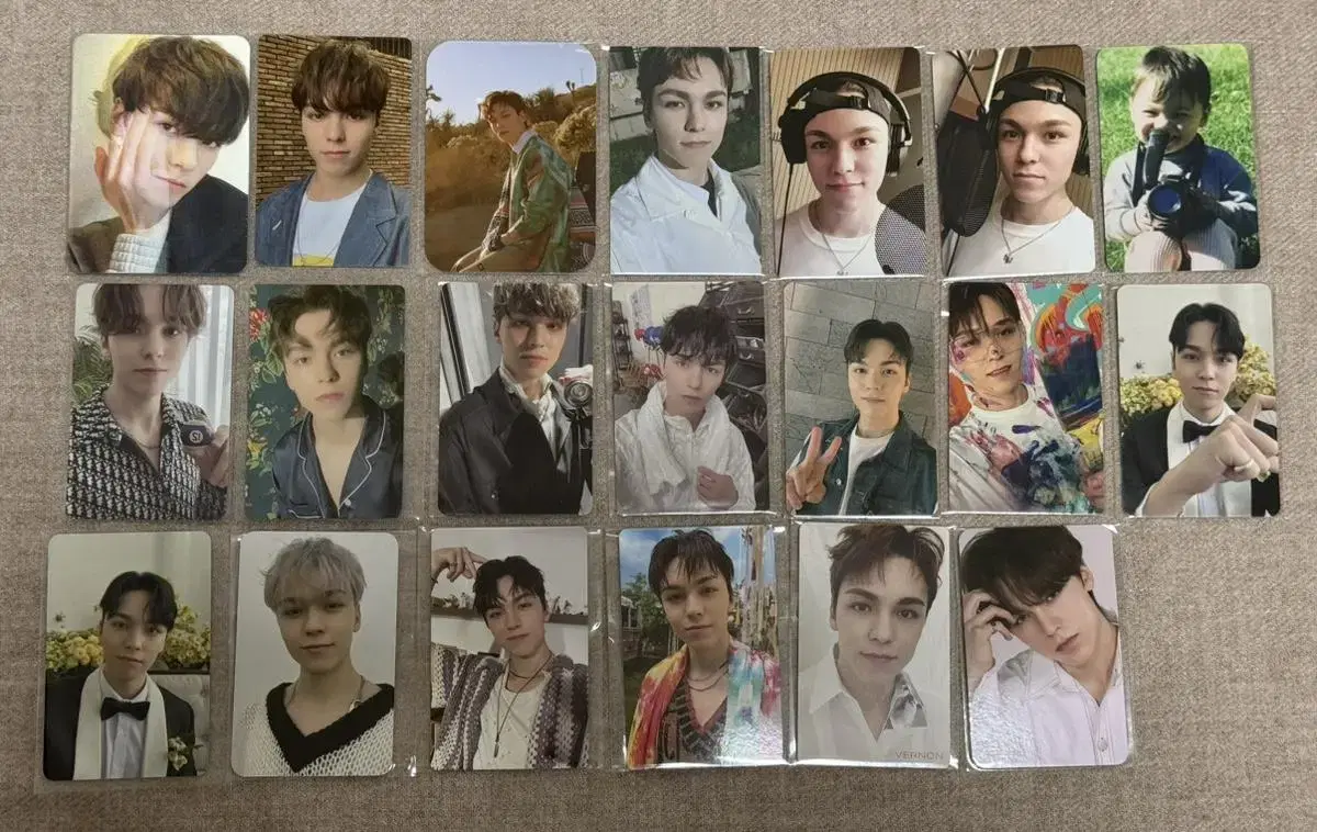 Seventeen vernon photocard photocard bulk