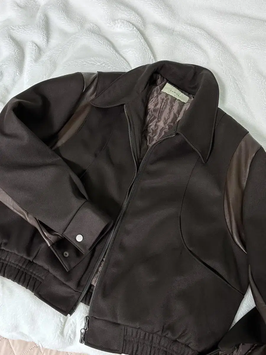 Remade Varsity Jacket Brown