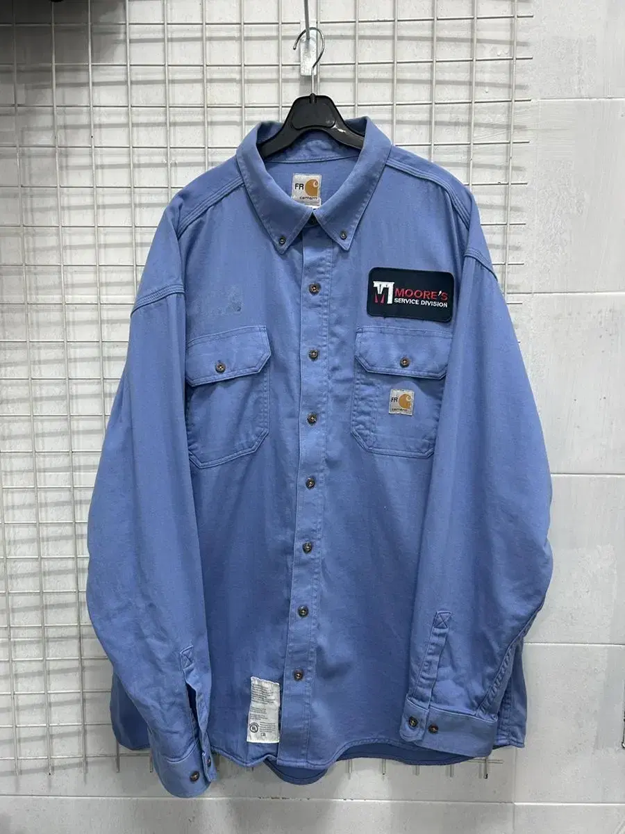 [Calhart] Men's Vintage Patch Shirt XL