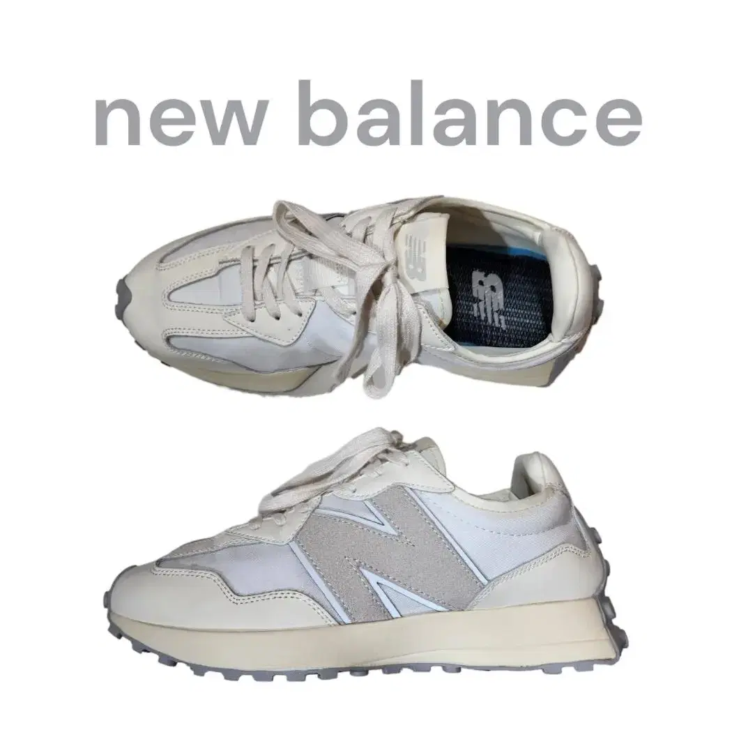 [270] newbalance 뉴발란스 327 쉬프티드 화이트팩 스니커즈