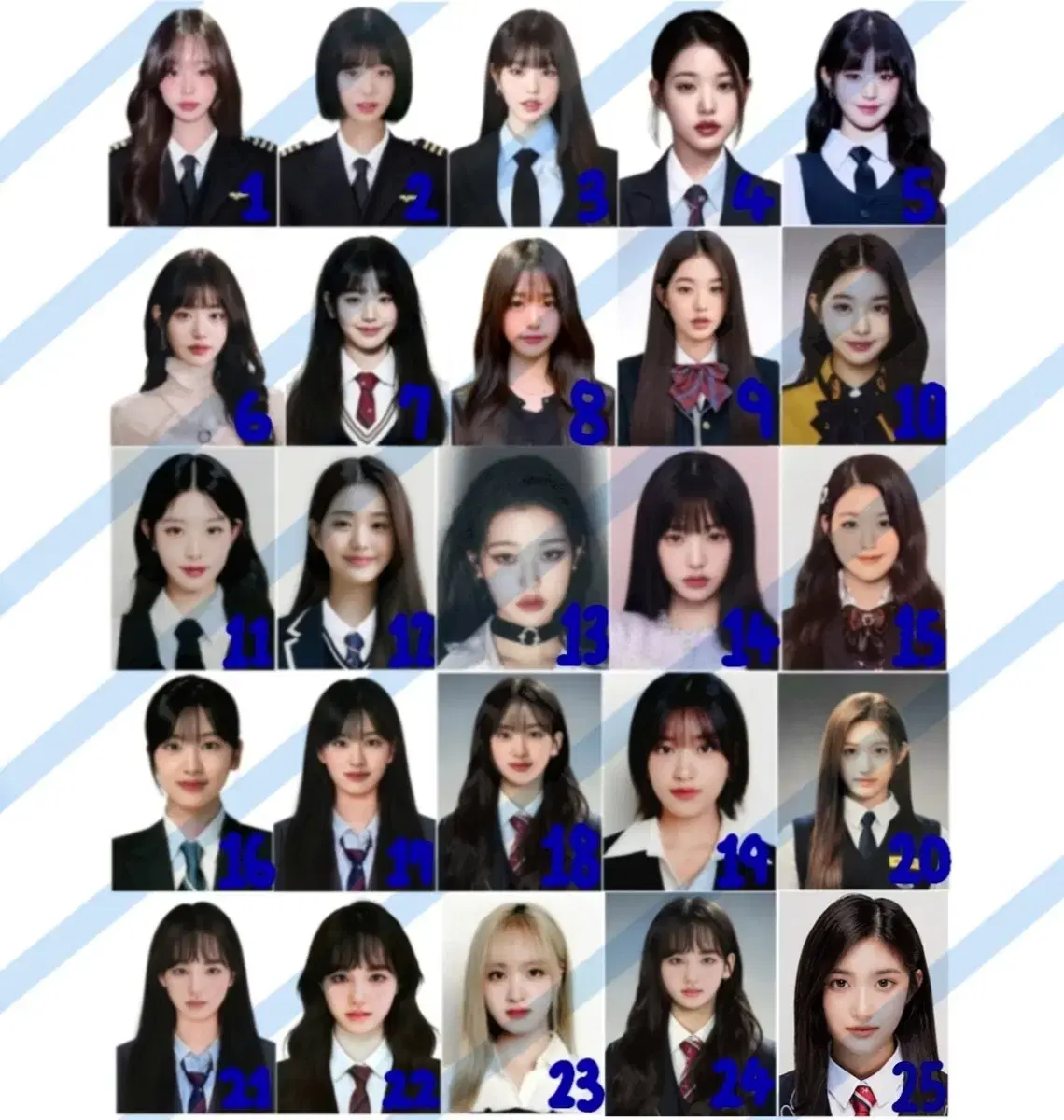 아이브 증사 모음 (100종)