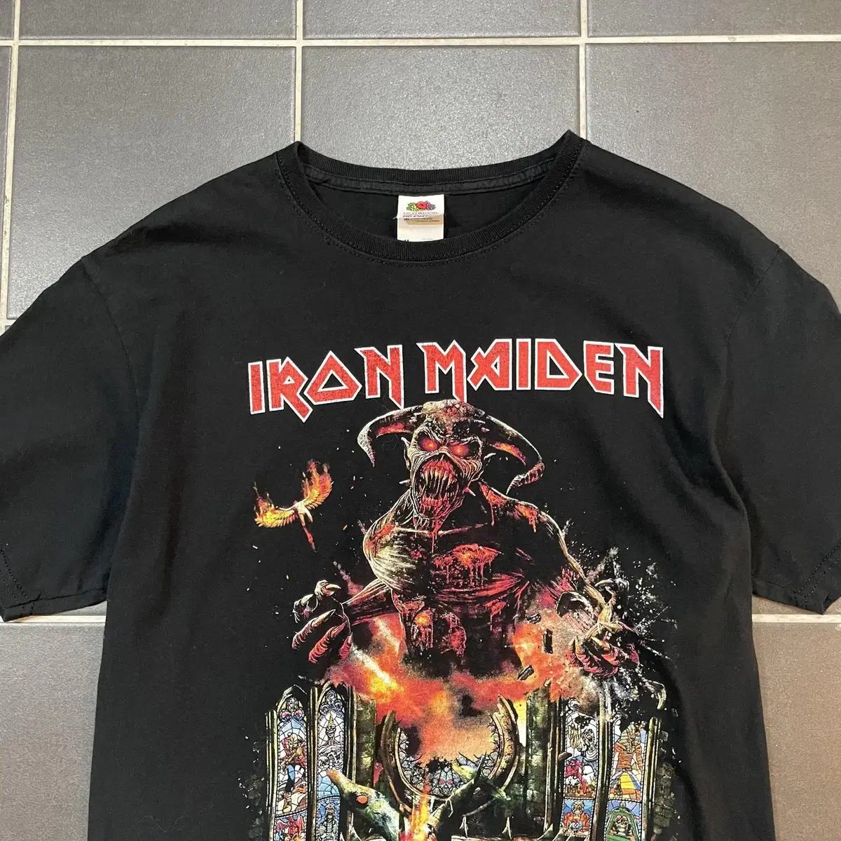 IRON MAIDEN [M] 아이언 메이든 락 티셔츠