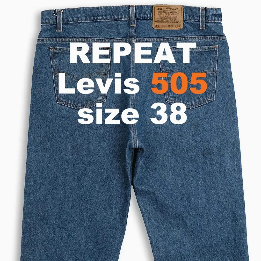 Levi's 505 Orangetab 90s Size 38 OR5054021