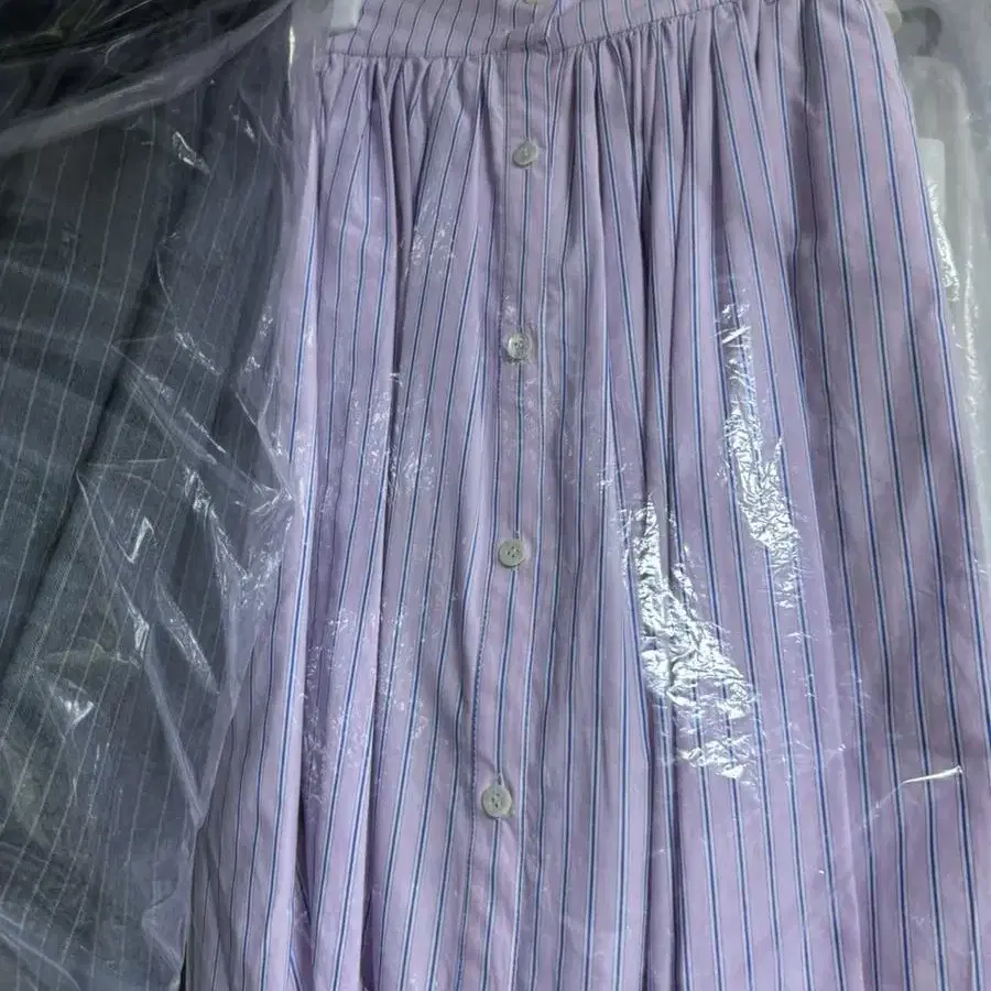 플레따 스트라이프 스커트 (m) fletta stripe skirt